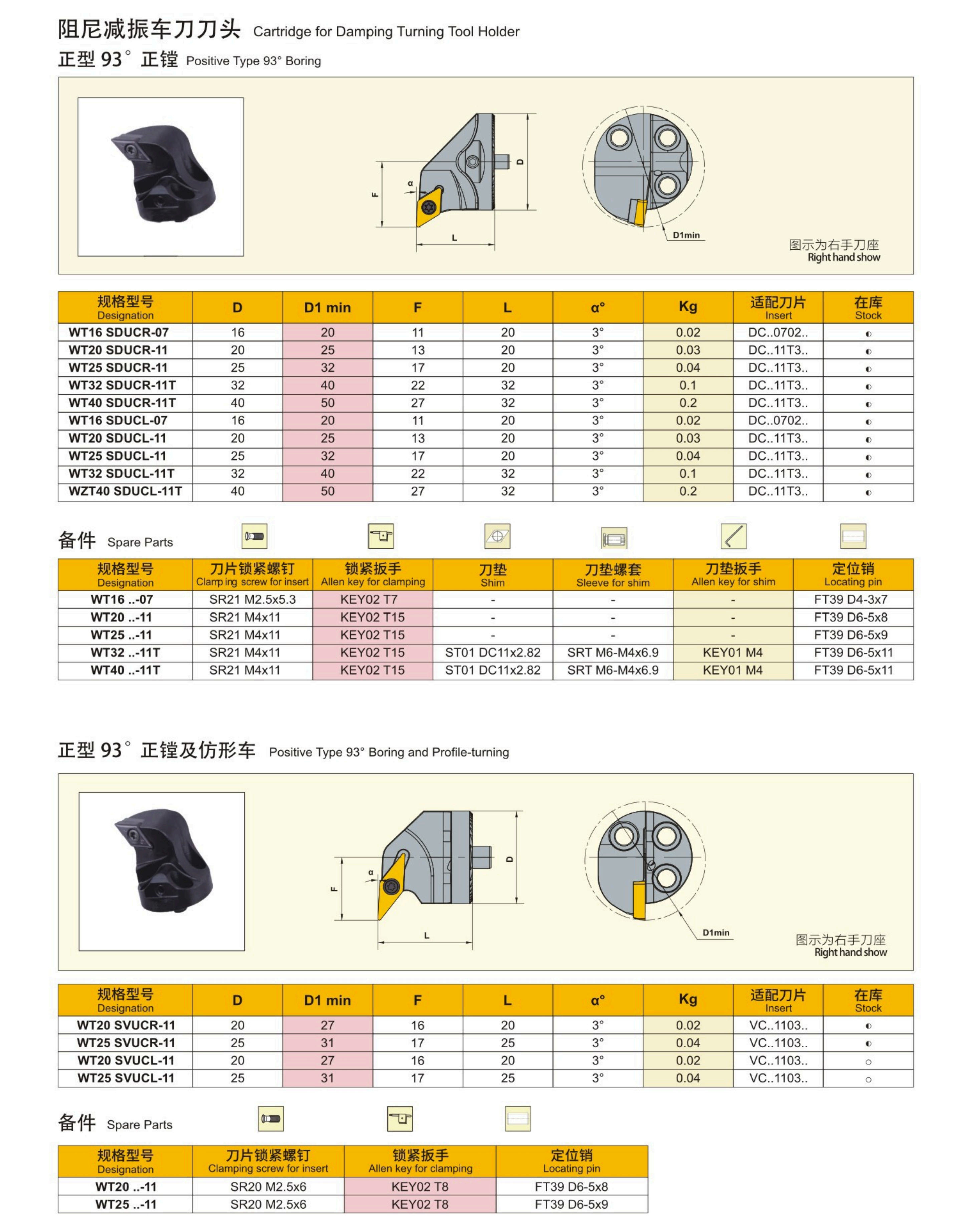 Customizable Tungsten Carbide Anti-Vibration Boring Bar with Damper — Long Overhang Deep Hole CNC Turning Tool Holder