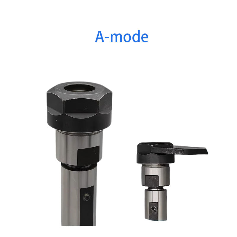 CNC lathe side fixed straight shank A-type extension rod single-sided M-type UM type milling cutter extension ER chuck anti-seismic tool holder