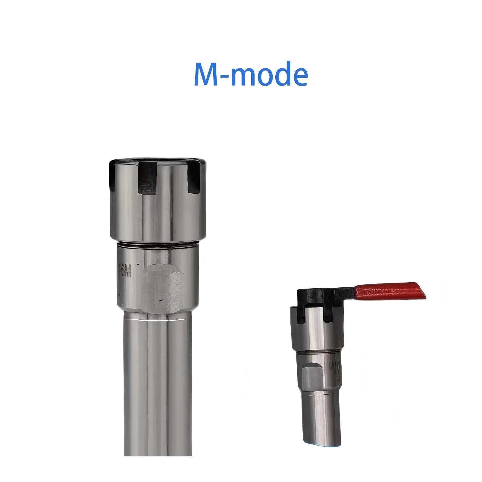 CNC lathe side fixed straight shank A-type extension rod single-sided M-type UM type milling cutter extension ER chuck anti-seismic tool holder