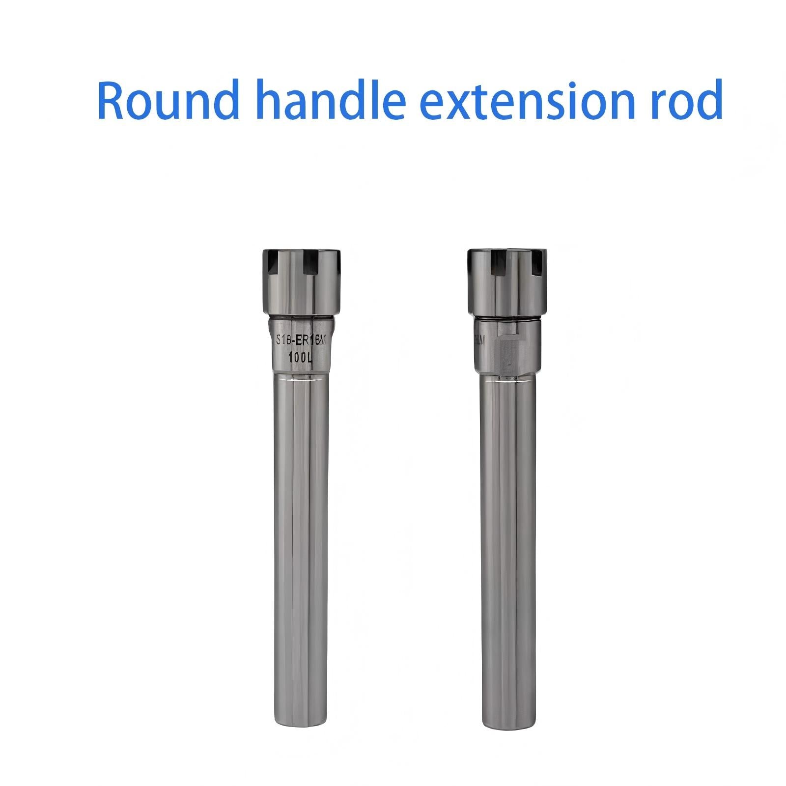 CNC lathe side fixed straight shank A-type extension rod single-sided M-type UM type milling cutter extension ER chuck anti-seismic tool holder