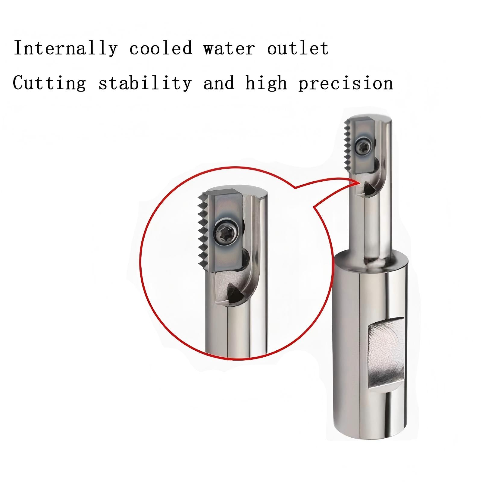 SR thread milling cutter rod SR0010H12 comb tooth multi tooth internal and external thread spring steel seismic CNC machining center