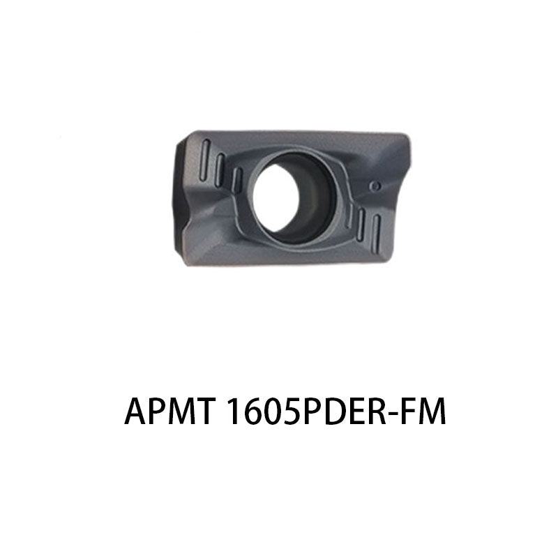 CNC APMT1135 milling blade 1604 steel parts stainless steel cast iron copper aluminum special R0.8 rough hard alloy