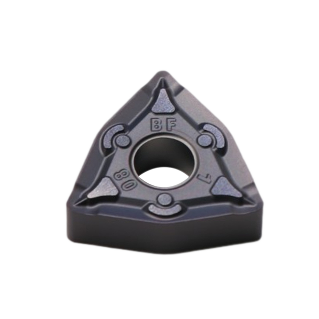 CNC peach-shaped blade WNMG080408MT steel negative angle stainless steel cast iron hard turning tool CNC blade