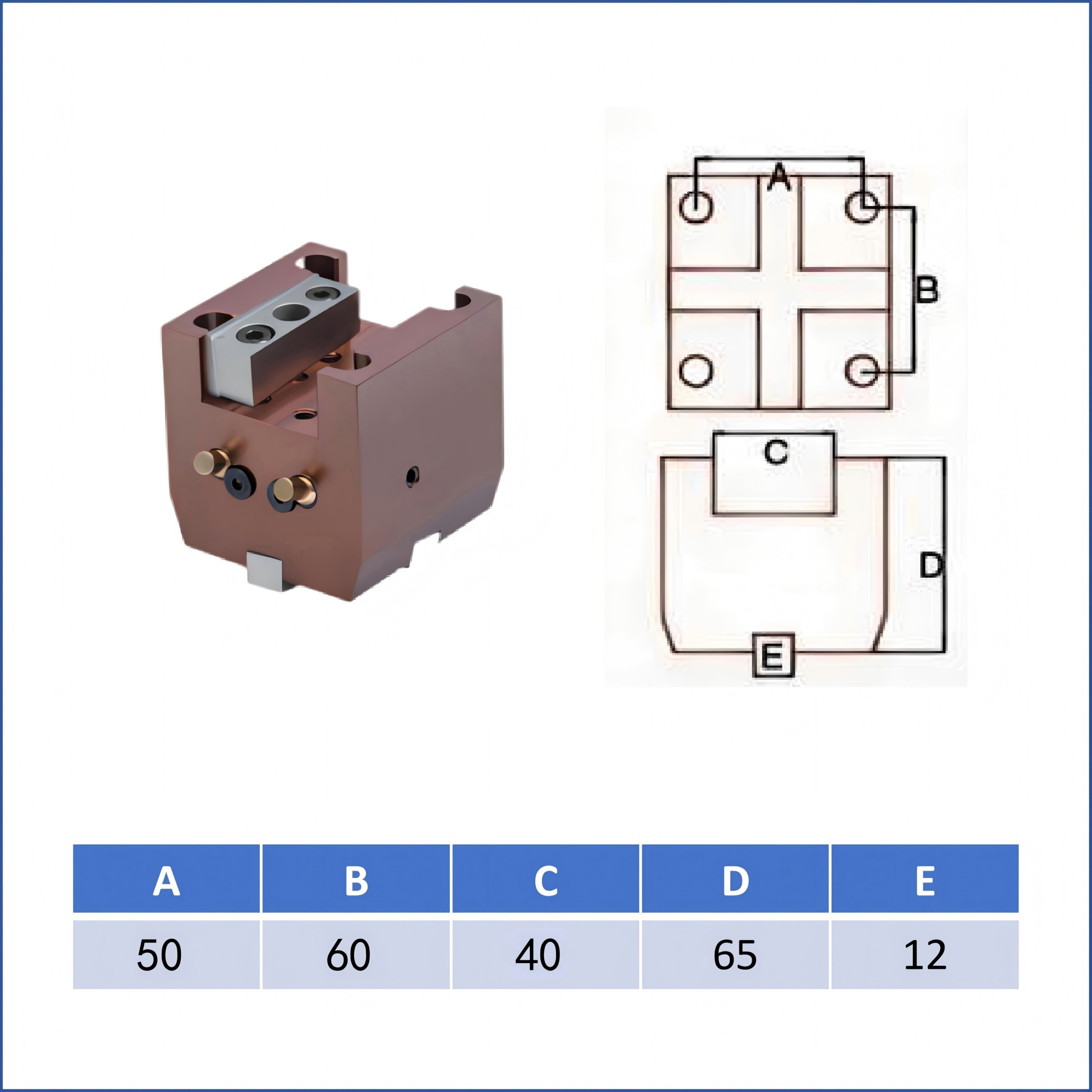 BMT40 BMT45 BMT55 Lathe fixed tool holder CNC End face tool holder