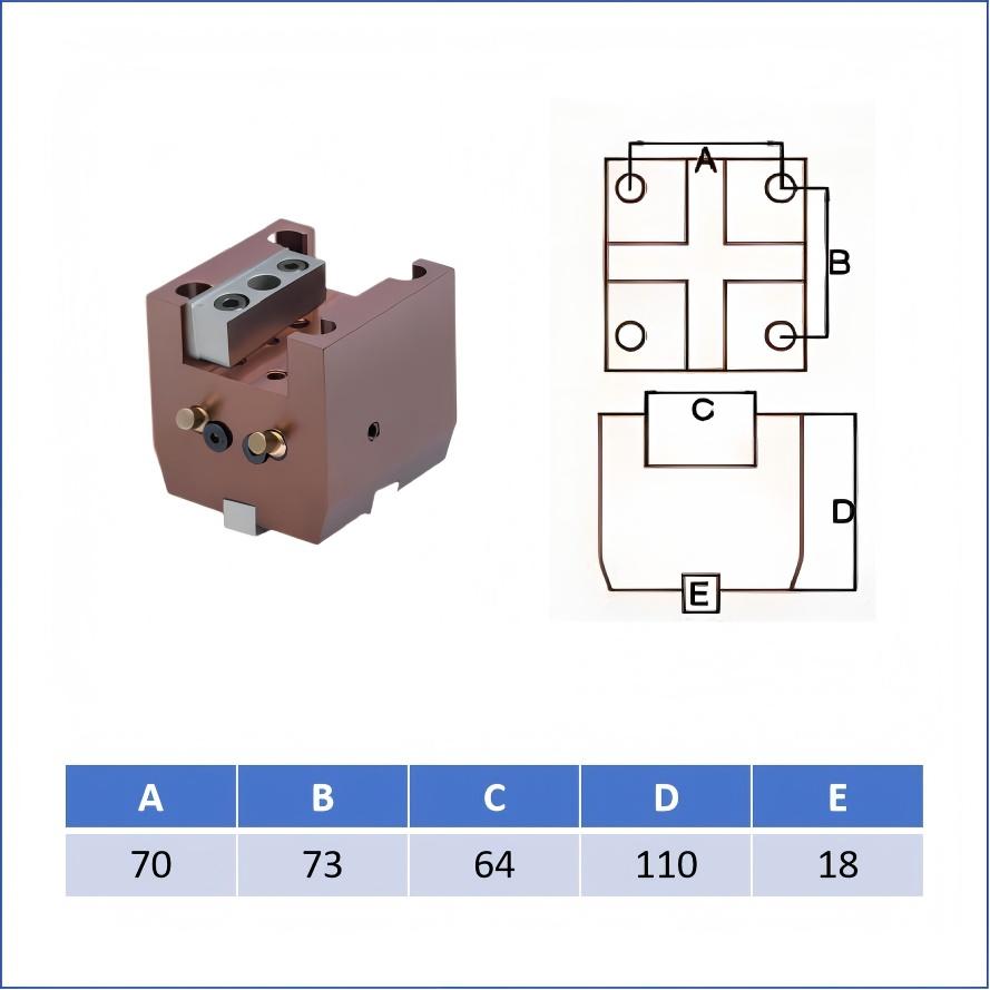 BMT65 Lathe fixed tool holder CNC End face tool holder