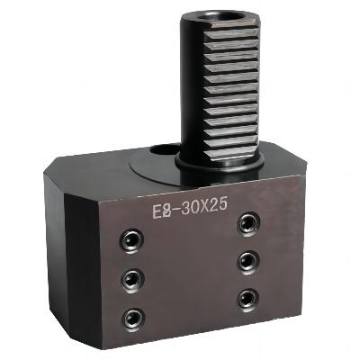 VDI rectangular horizontal tool holder Static tool holder CNC machine E8 left side double boring tool holder