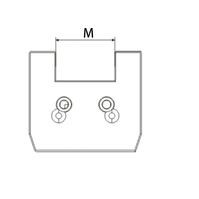 Distance between centers F72G67D20 CNC Lathe boring and face fixing tool holder