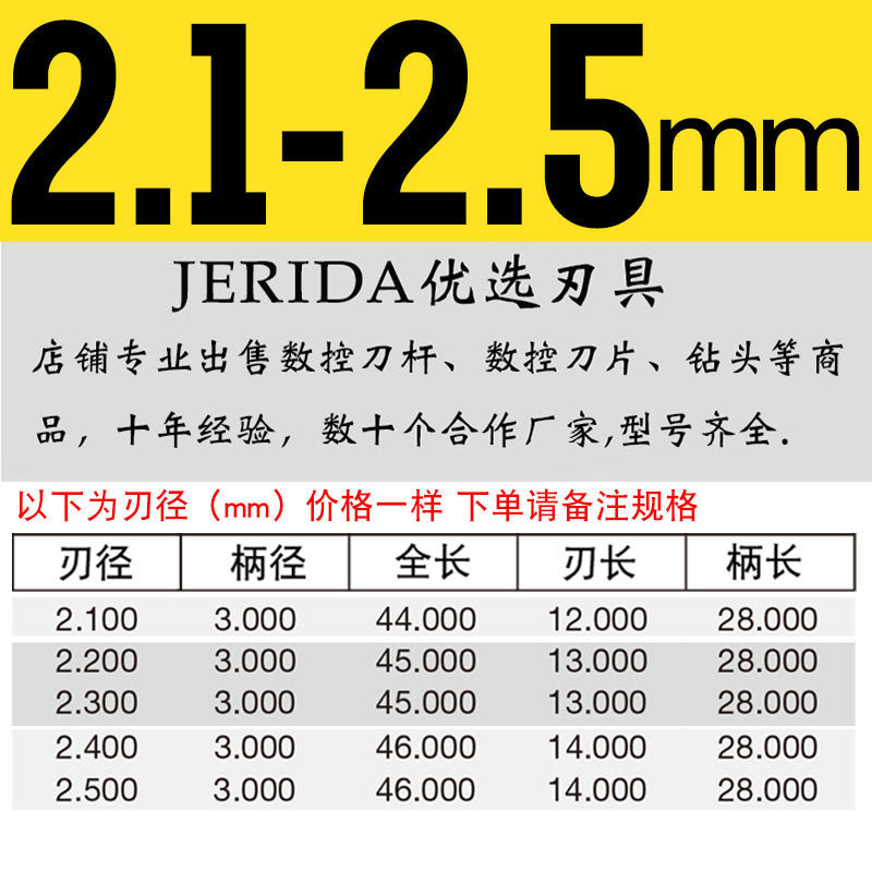 Cobalt collar drill bit powder metallurgy direct drill imported high-precision steel parts stainless steel aluminum alloy GU500 PM