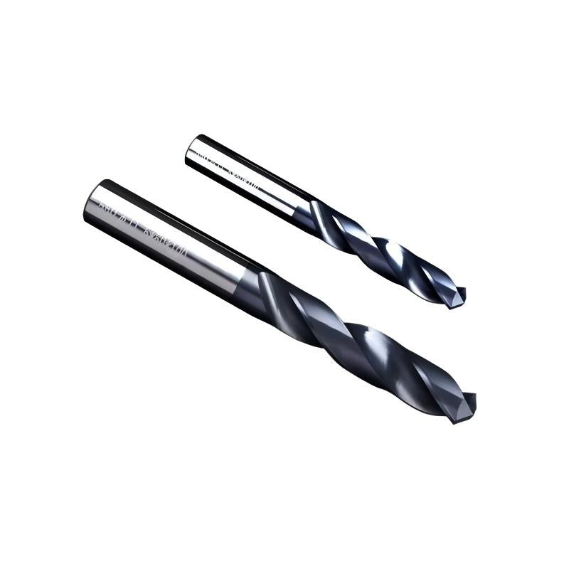 55 degree integral alloy drill high hardness tungsten steel straight drilling steel parts stainless steel CNC straight shank Fried Dough Twists drill high precision