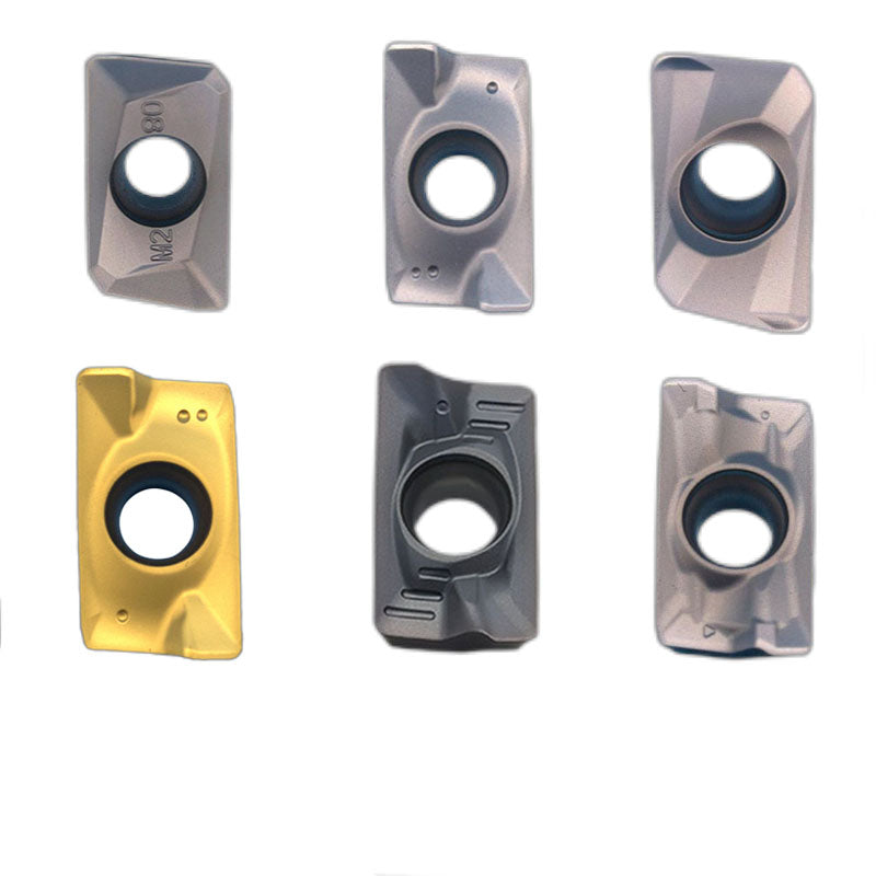 CNC APMT1135 milling blade 1604 steel parts stainless steel cast iron copper aluminum special R0.8 rough hard alloy