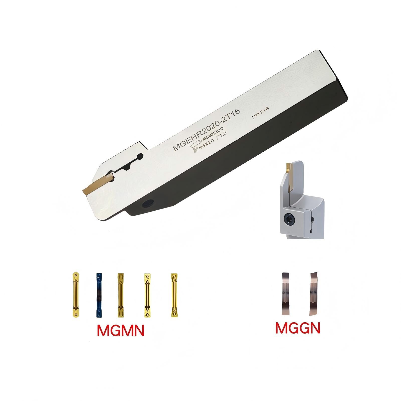End face groove cutter bar Cutting groove cutter bar MGEHR2020 CNC cutter bar Spring steel anti-seismic walking machine outer circle