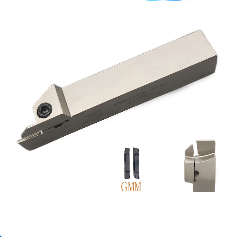 CNC grooving tool bar KGMR spring steel anti-vibration groove tool bar external grooving and cutting tool bar