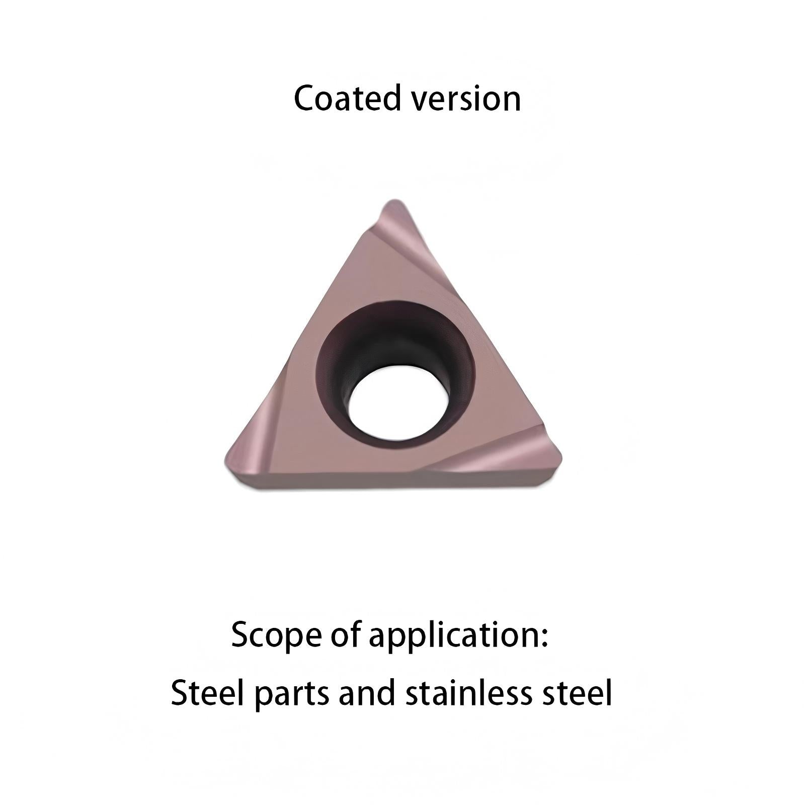 CNC precision boring blade TPGH alloy coated stainless steel blade uncoated aluminum blade CNC blade