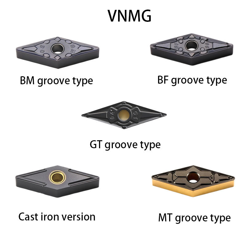 CNC large diamond blade VNMG160404DNMG1504 steel stainless steel cast iron carbide turning blade