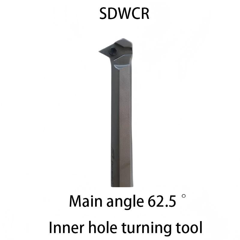 Bore bar S08K-SCLCR S16N-SDUCR spring steel anti-seismic inner hole turning tool CNC machining center