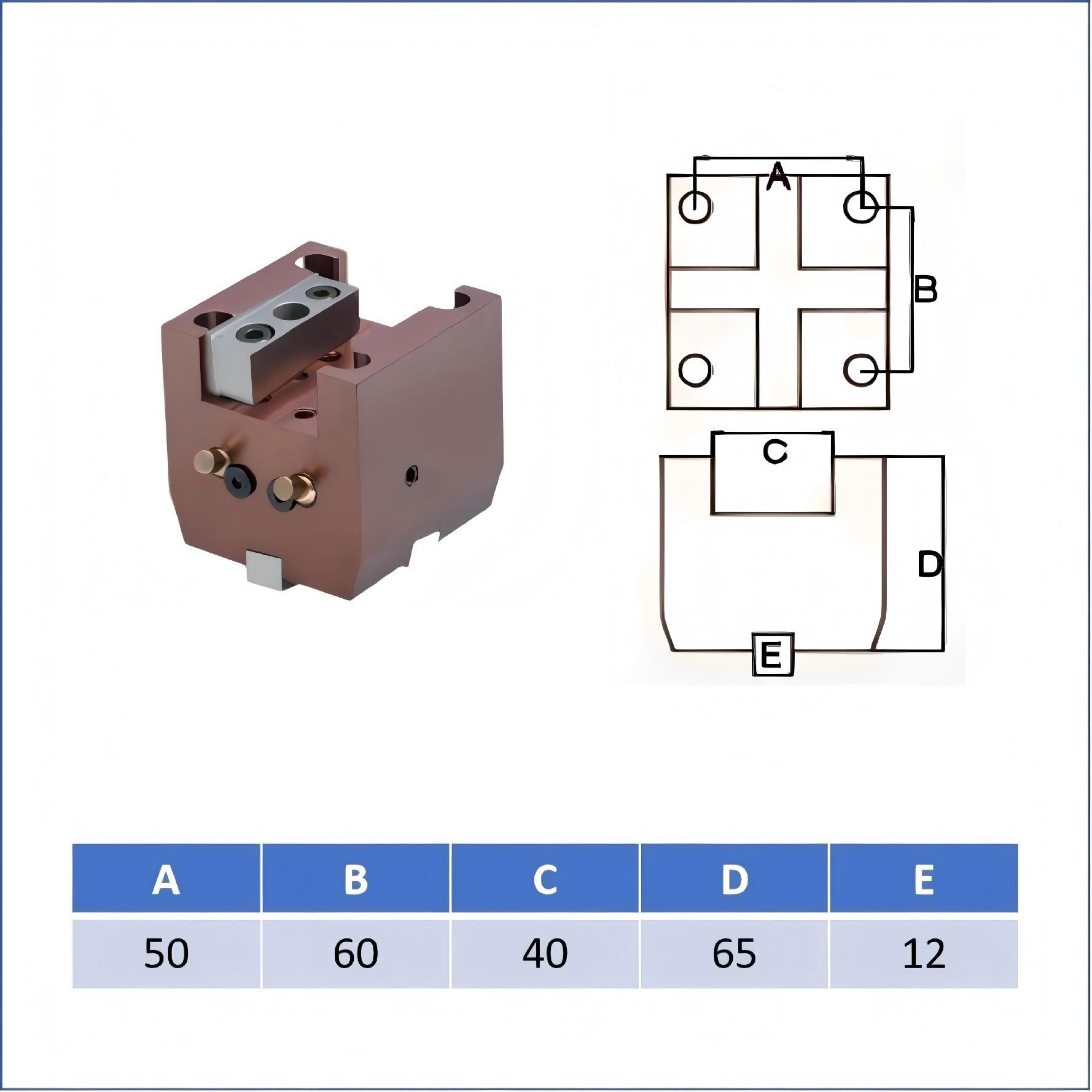 BMT40 BMT45 BMT55 Lathe fixed tool holder  CNC End face  tool holder