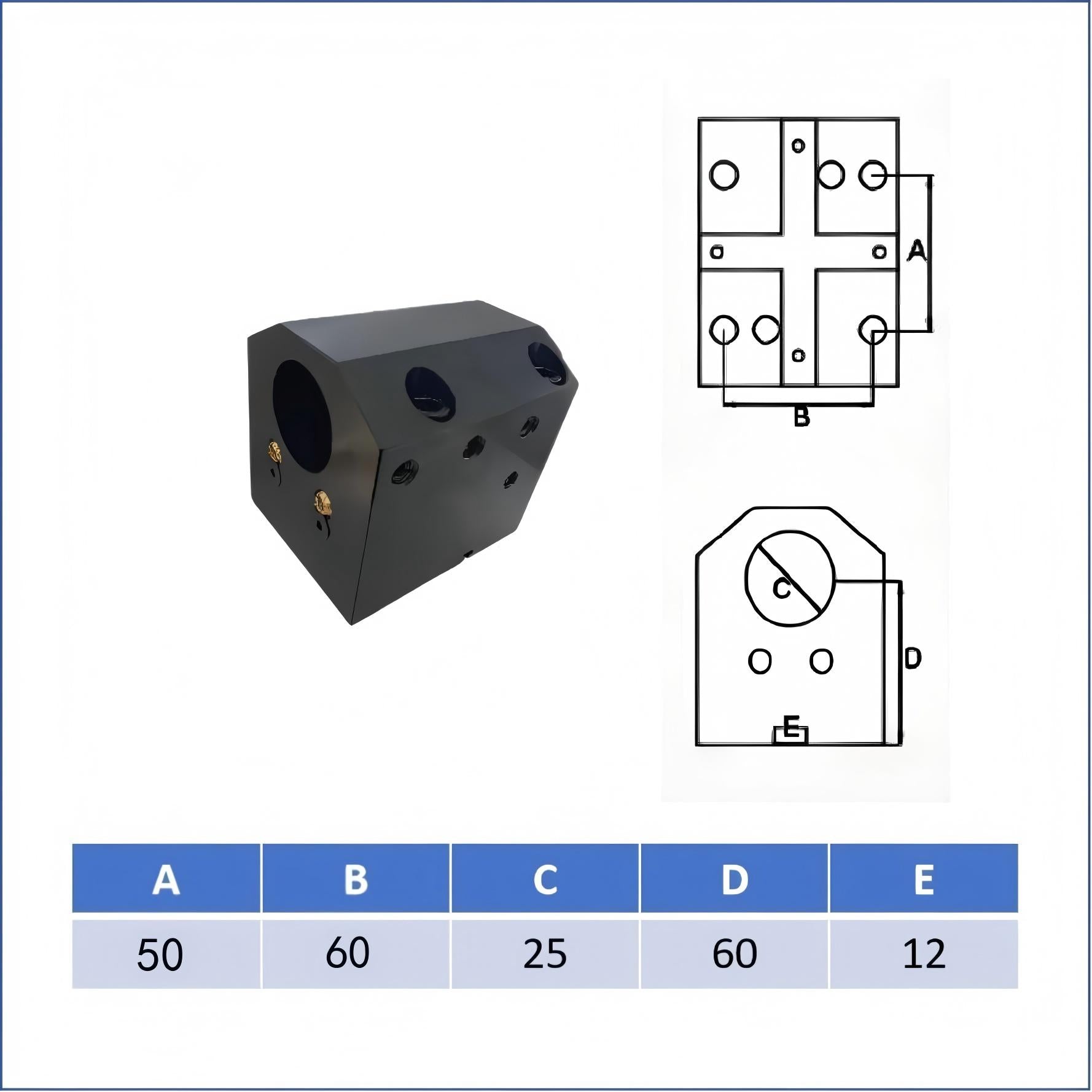 Milling and turning composite fixed Black steel tool holder BMT40 BMT45 BMT55 boring lathe tool turret tool holder power head