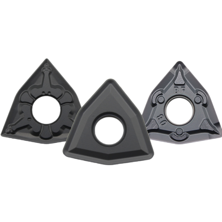 CNC peach-shaped blade WNMG080408MT steel negative angle stainless steel cast iron hard turning tool CNC blade