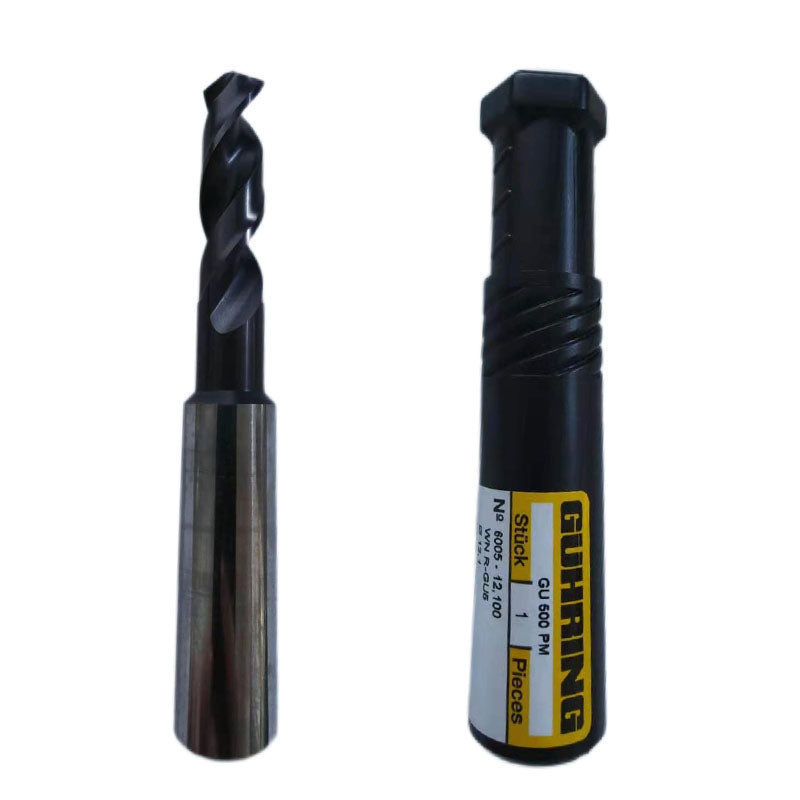 Cobalt collar drill bit powder metallurgy direct drill imported high-precision steel parts stainless steel aluminum alloy GU500 PM